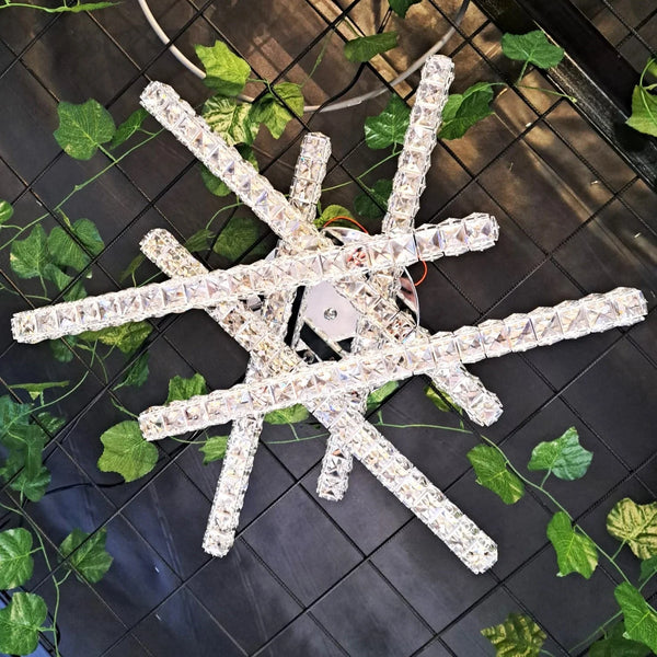 Lustre LED cu Cristale