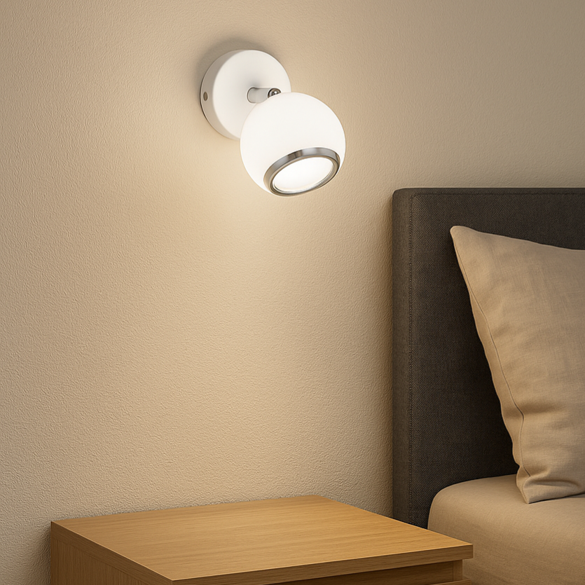 Spot Aplicat Mobil White & Chrome BIMEDA