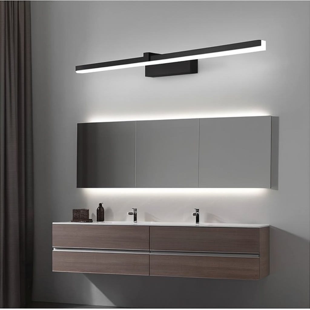 Aplica LED Baie Olyss 11W 56cm Neagra