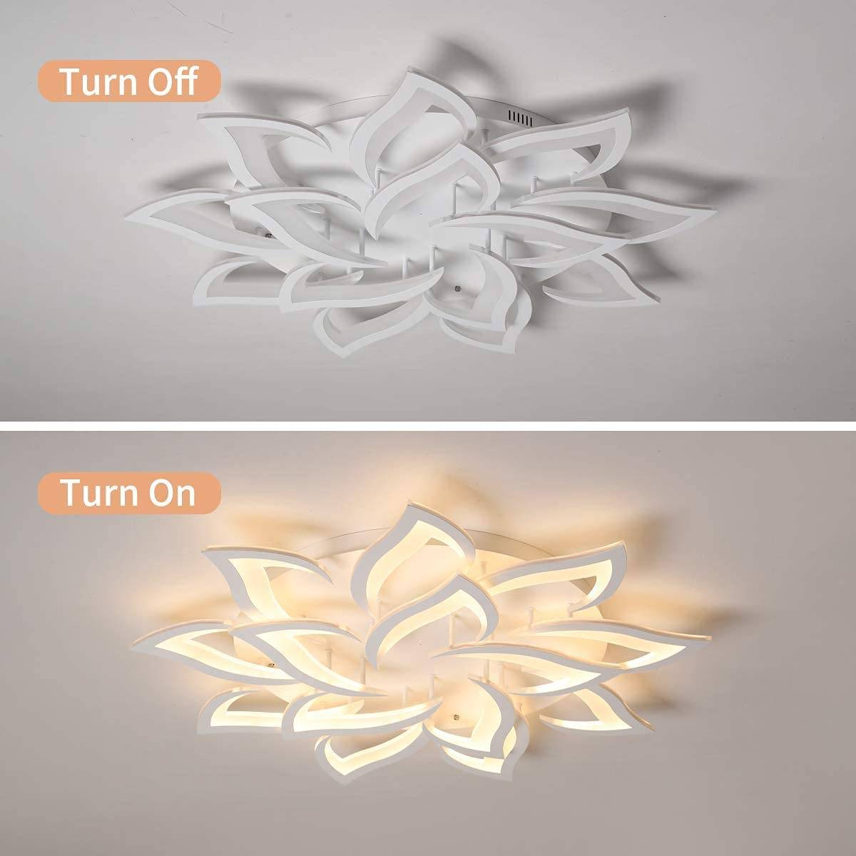 Lustra LED NARCISSE GIGANT Telecomanda Echivalent 1200W