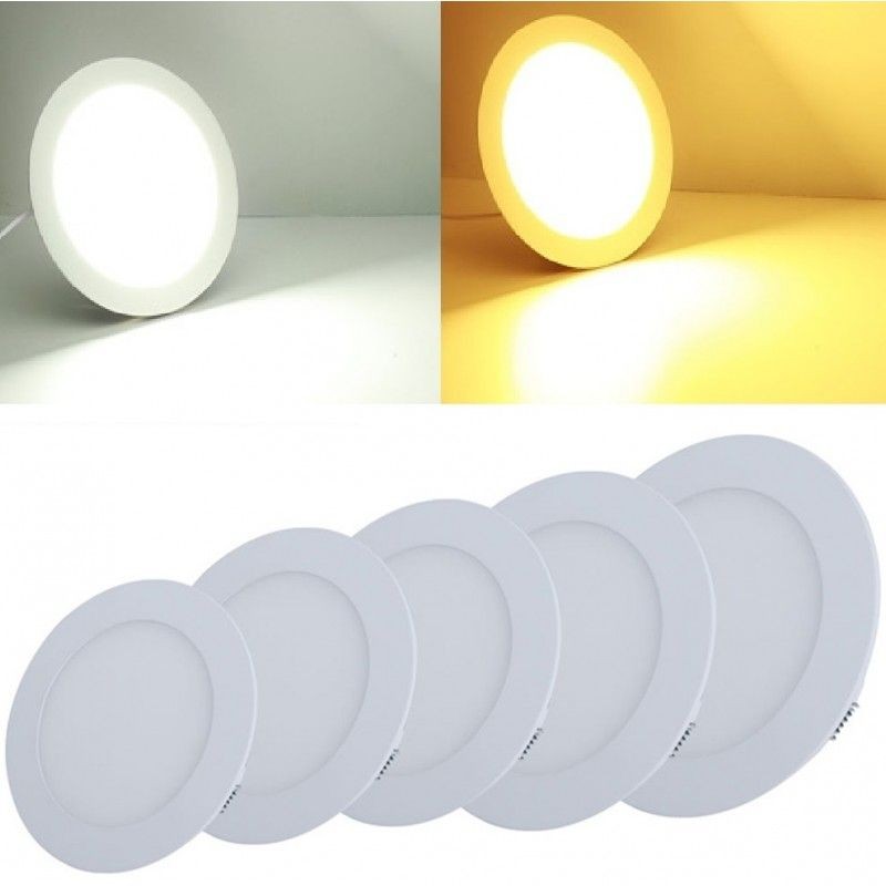 Spot LED 24W Slim Rotund Alb / ⌀300mm / Incastrabil