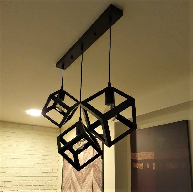 Lustra FEDRA CUB Vintage Suport Liniar