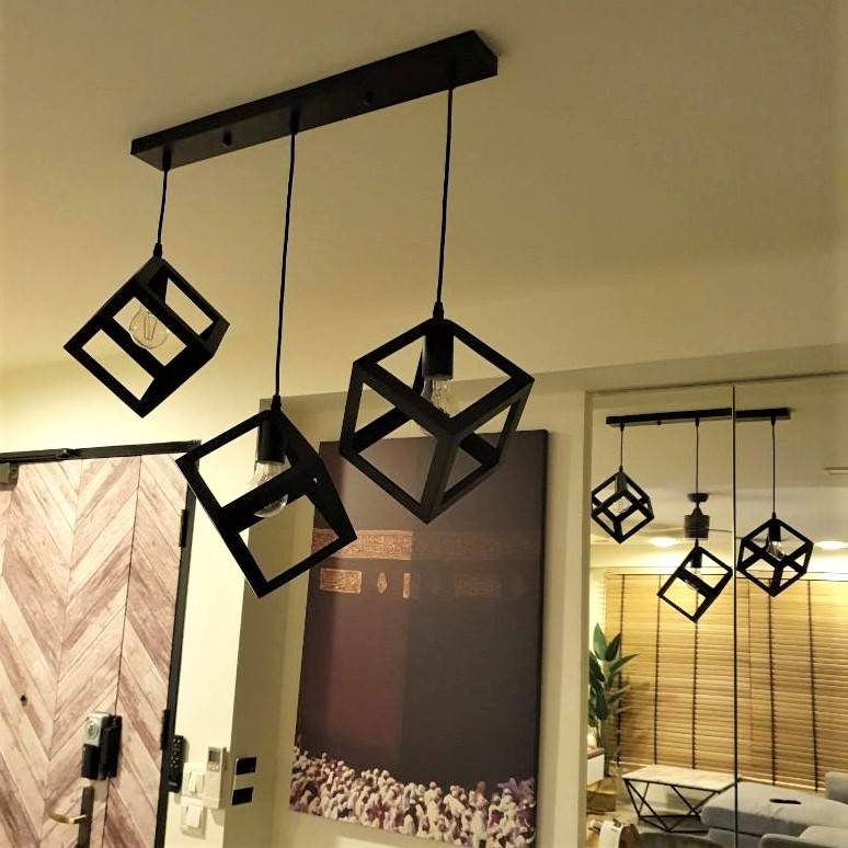 Lustra FEDRA CUB Vintage Suport Liniar