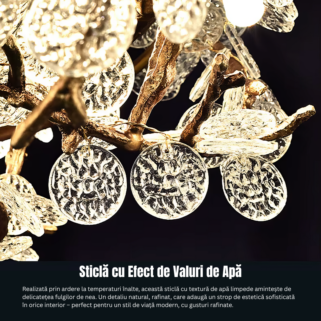 Candelabru Crystal Luxury Flowers