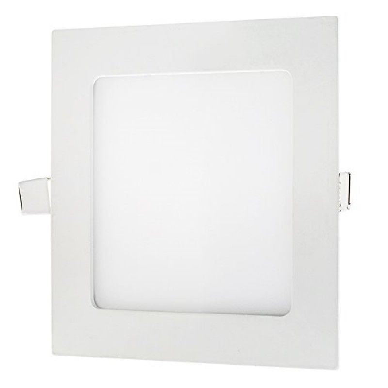 Spot LED 18W Slim Patrat Alb / 220x220mm / Incastrabil