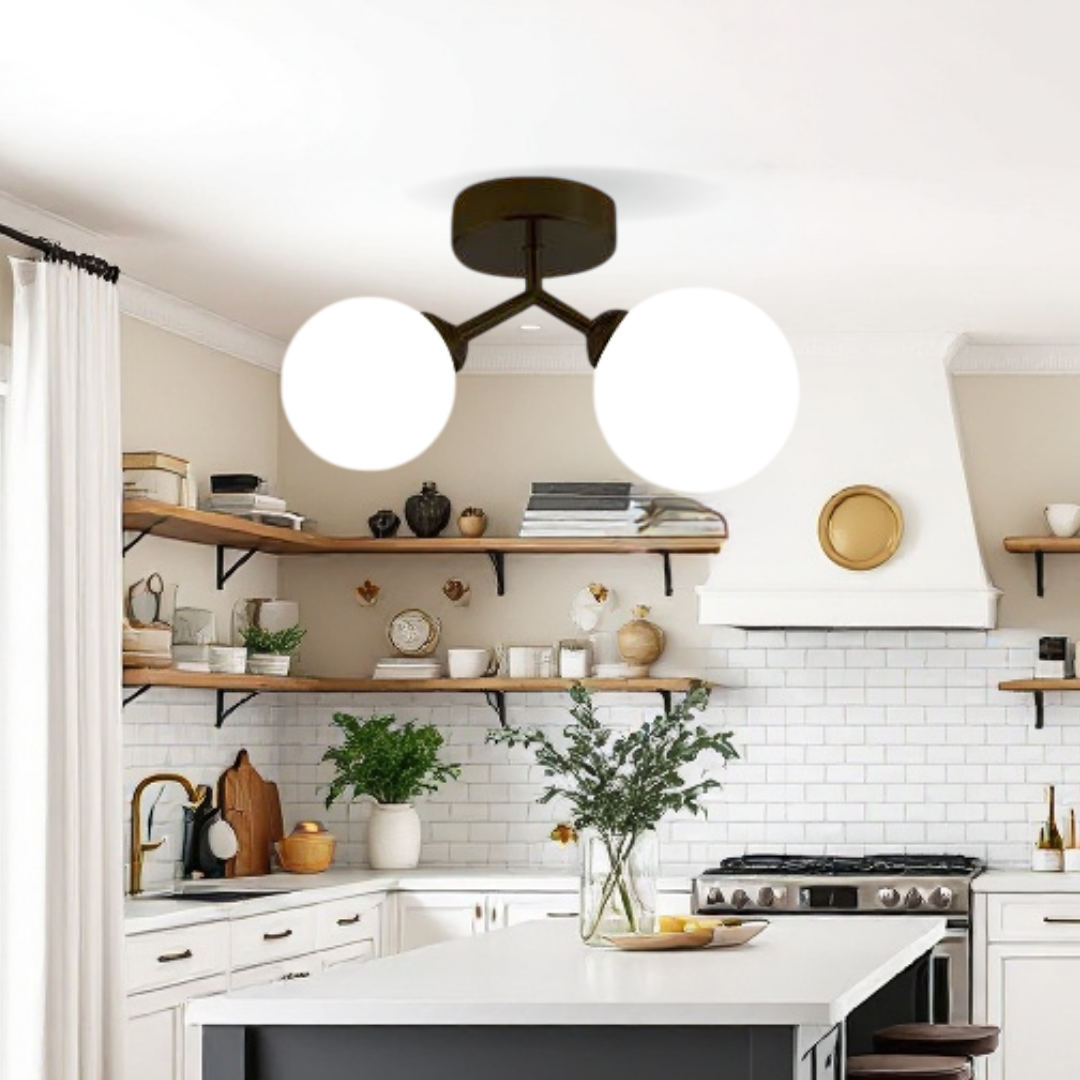 Lustra Abajur Mini Epoque Black DX2431-2C