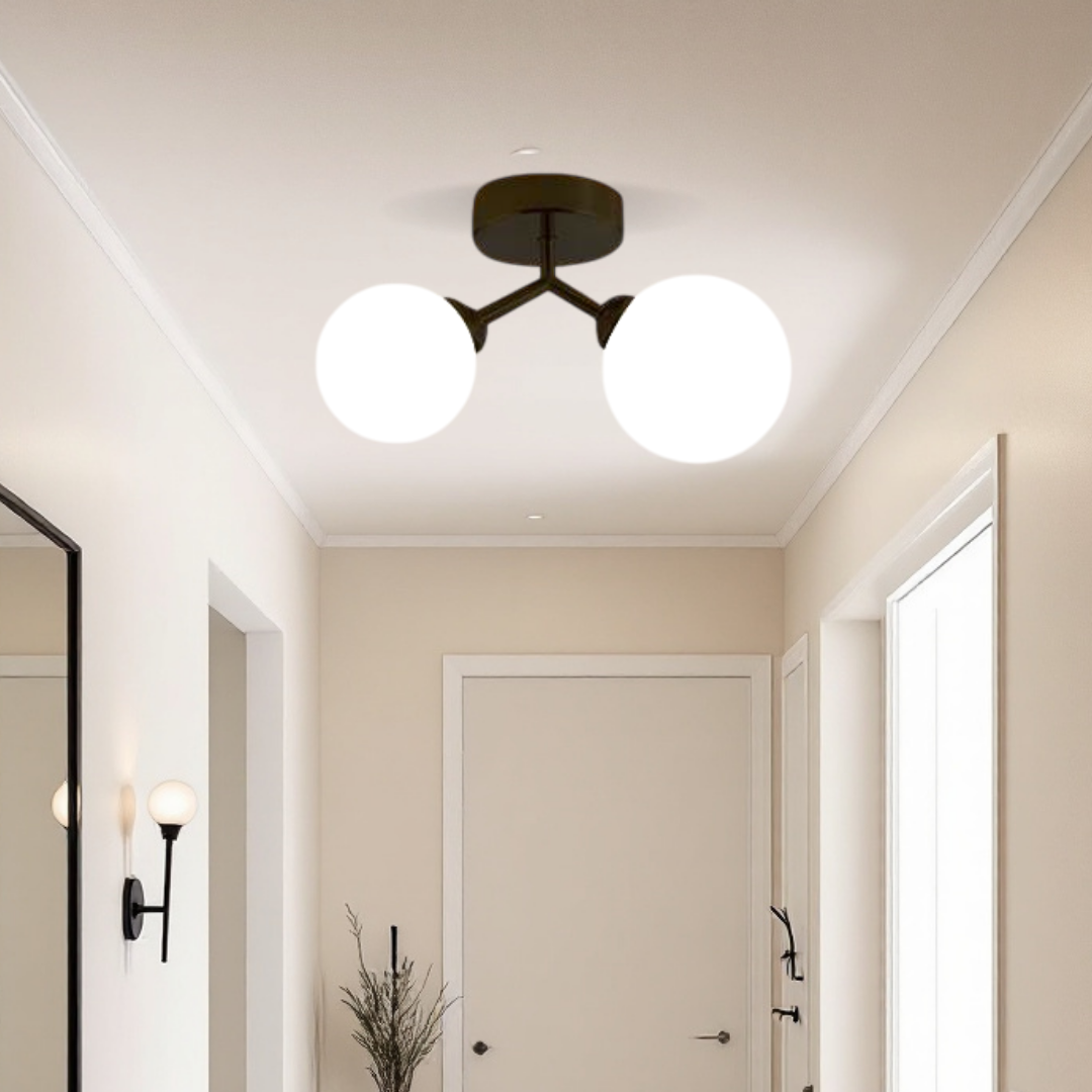 Lustra Abajur Mini Epoque Black DX2431-2C