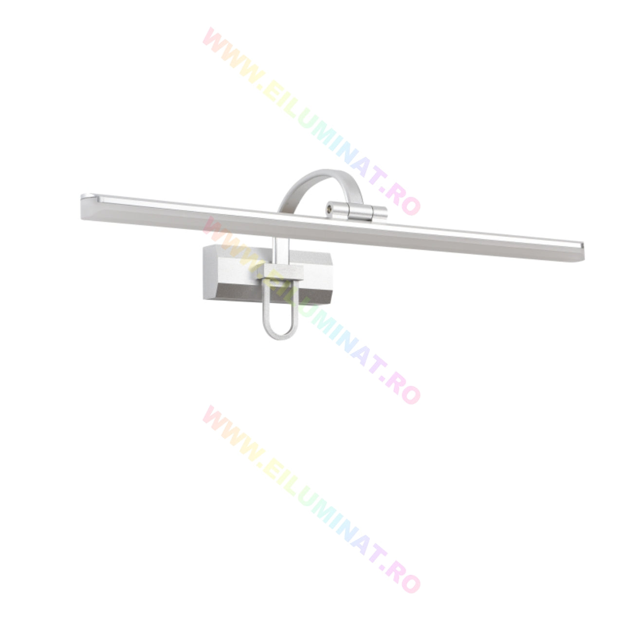 Aplica LED Baie 36W 58cm Argintie Reglabila C1308CH