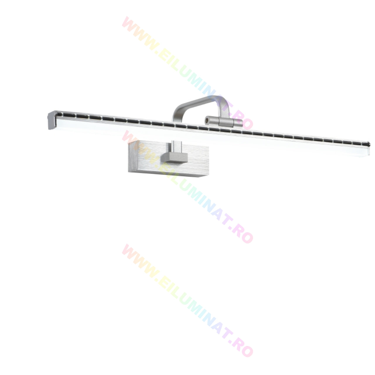 Aplica LED Baie 36W 58cm Argintie Reglabila C1309CH