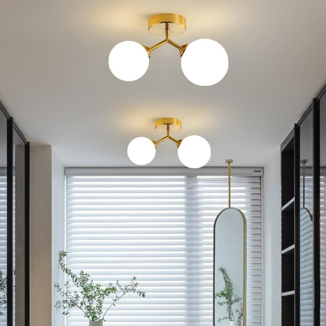 Lustra Abajur Mini Epoque Gold DX2431-2B