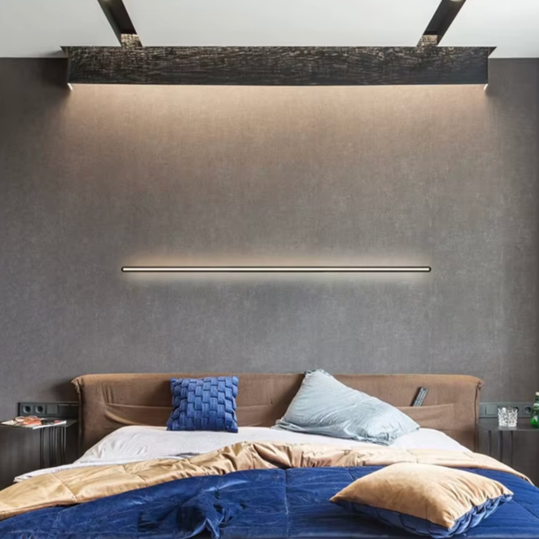 Profil Banda LED Aplicat Negru Dispersor Negru 2M