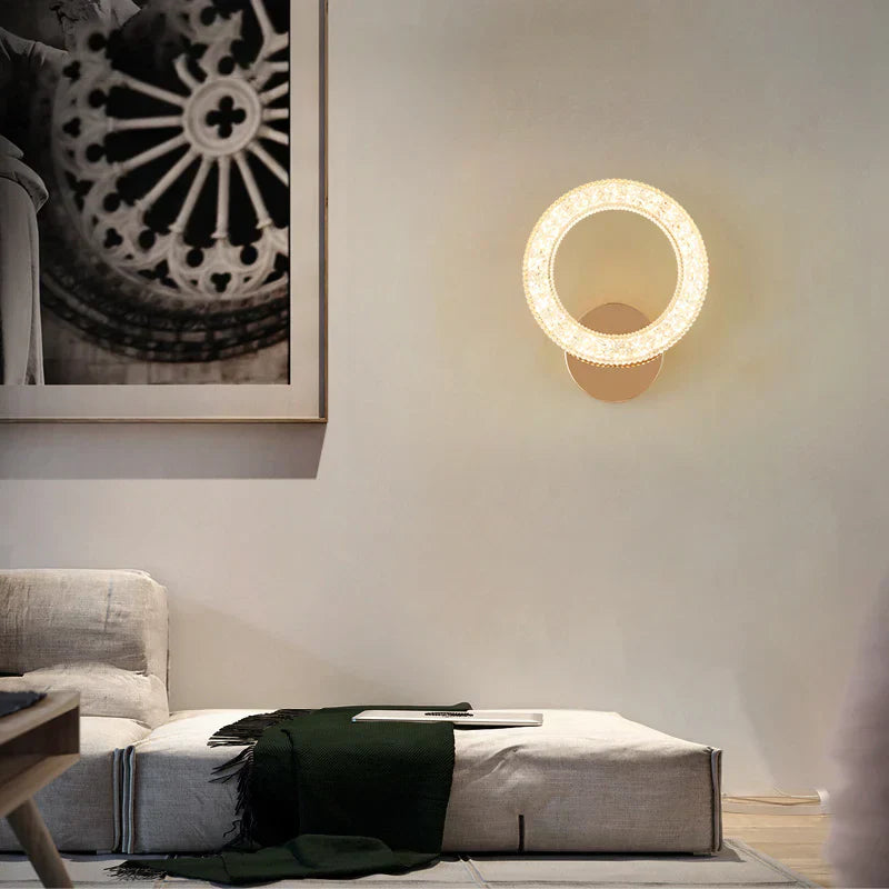 Aplica LED Circle Golden Design B300/1