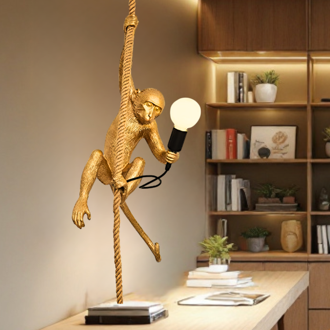 Pendul 1xE27 Monkey Gold