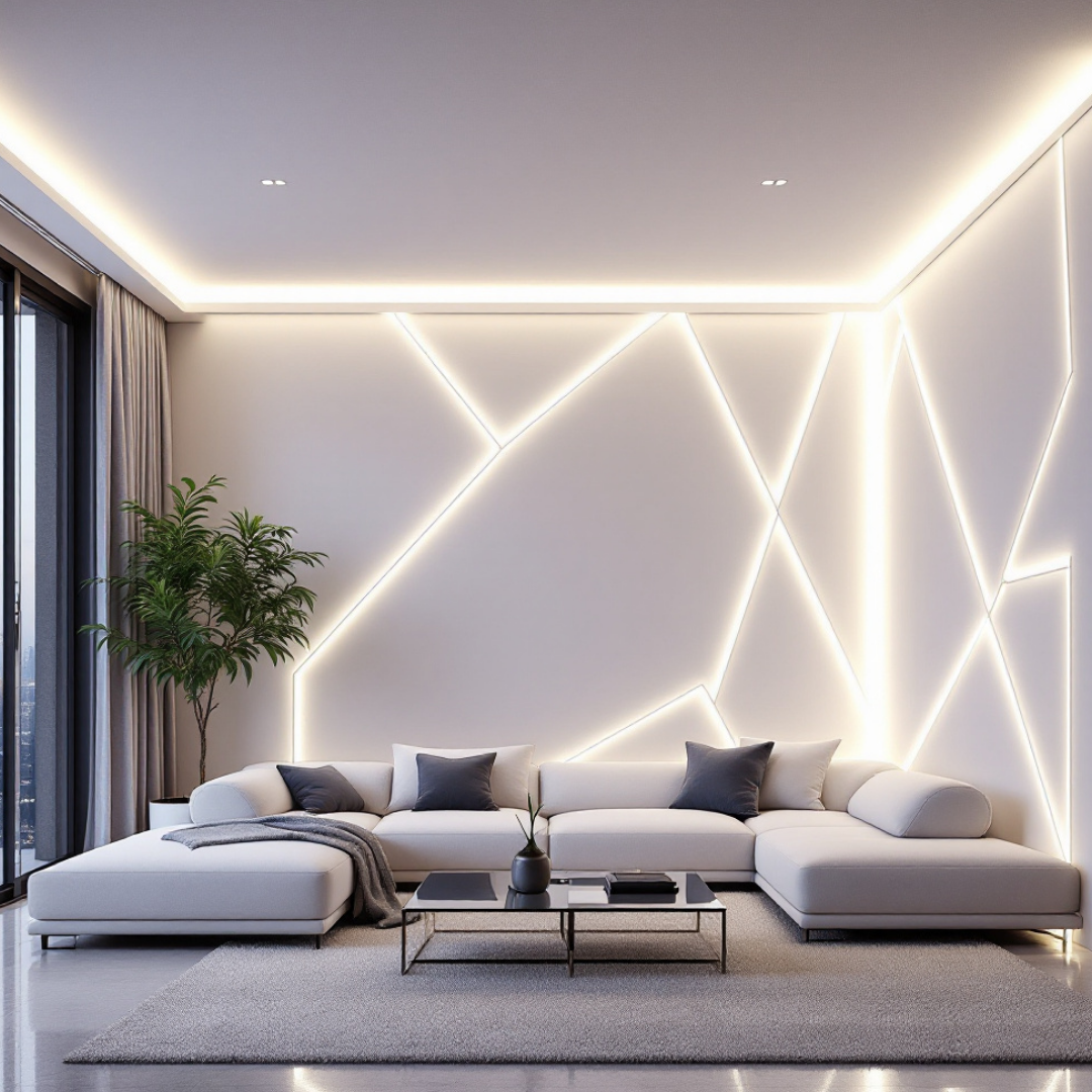 Profil Banda LED Aplicat Negru Dispersor Negru 2M