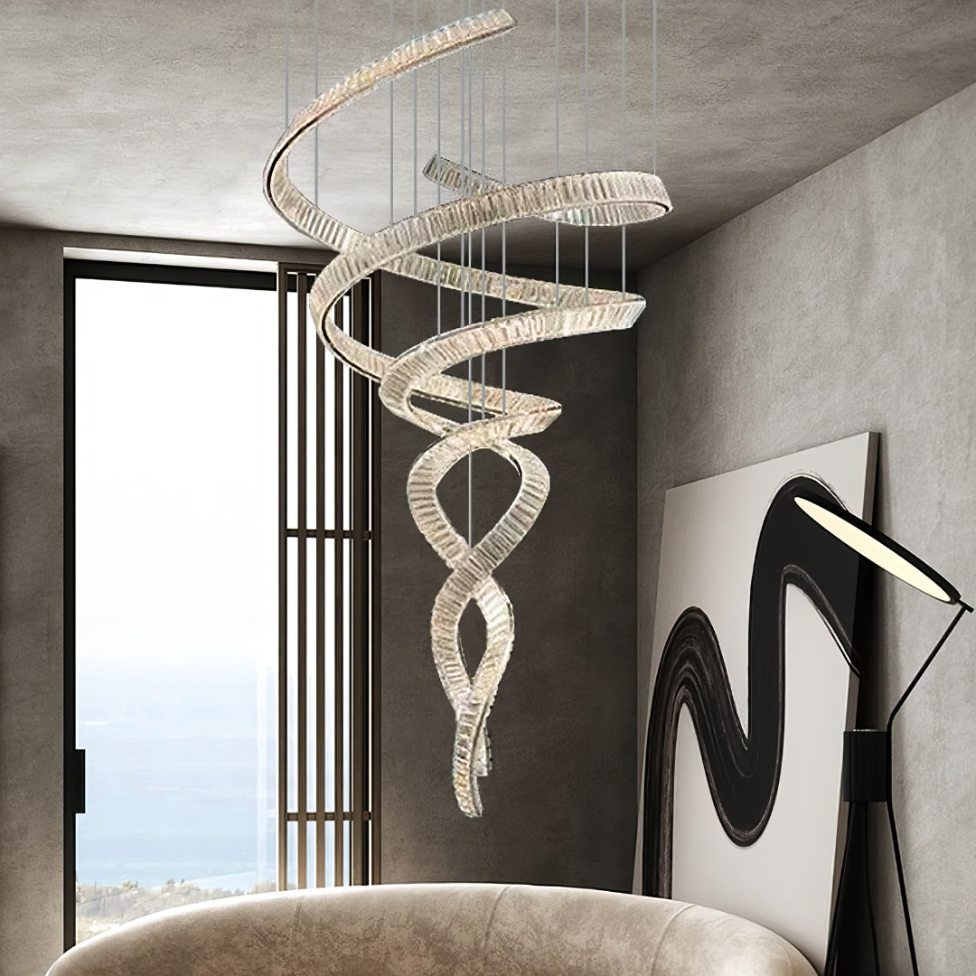 Lustra Suspendata Cristal Miravon ARGINTIE / SUSPENDATE Lighting Fixtures