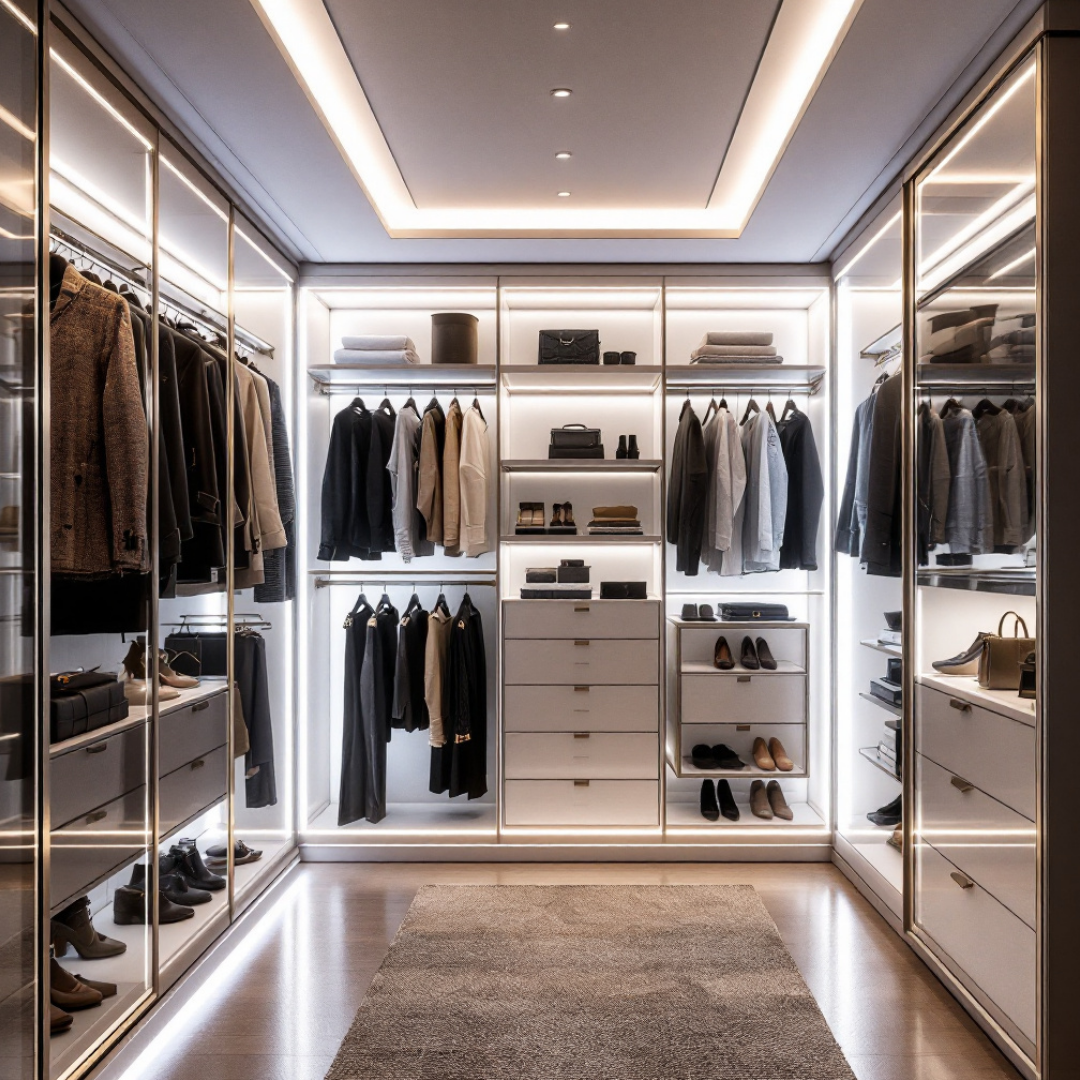 Profil Banda LED Aplicat Negru Dispersor Alb Mat 2M