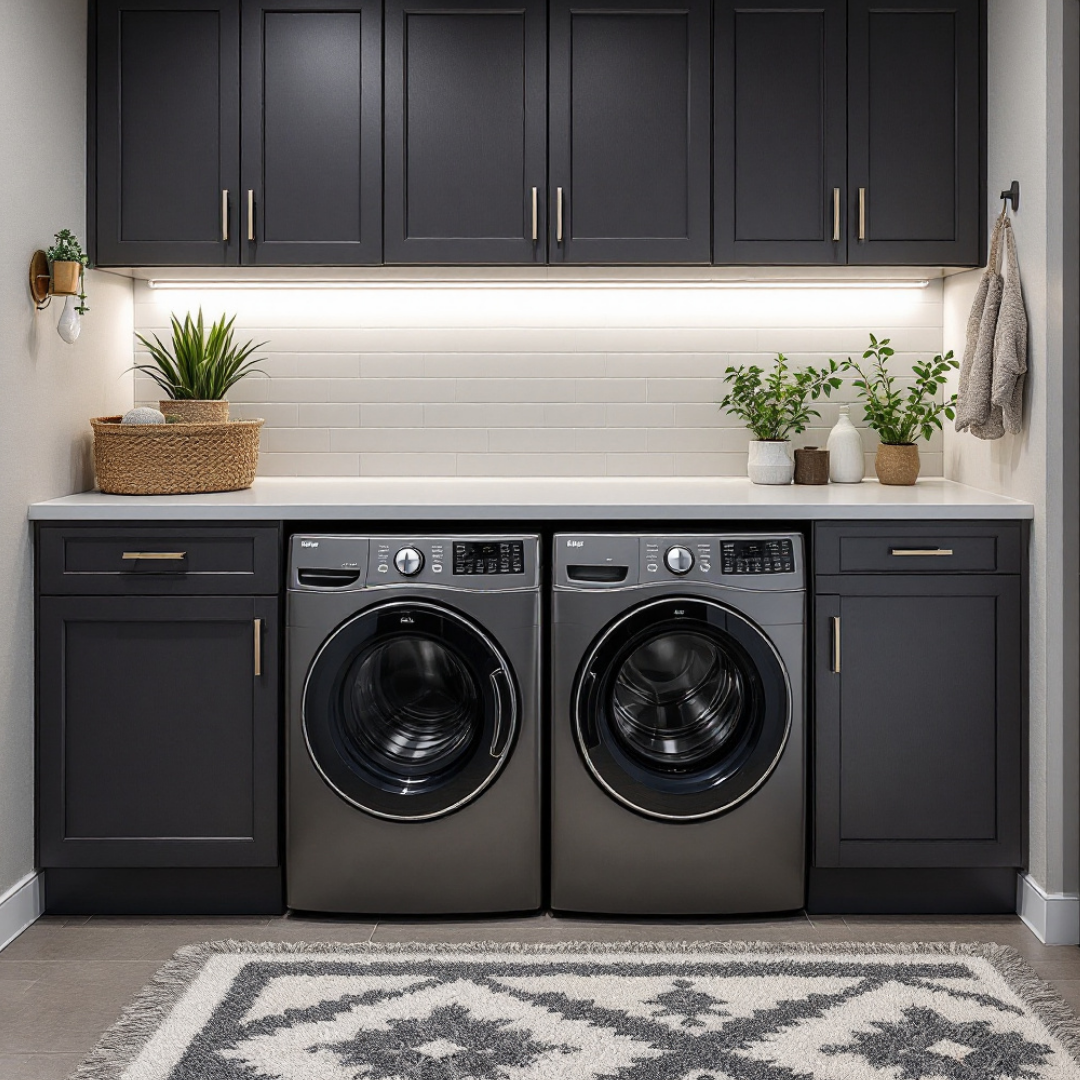 Profil Banda LED Aplicat Negru Dispersor Alb Mat 2M