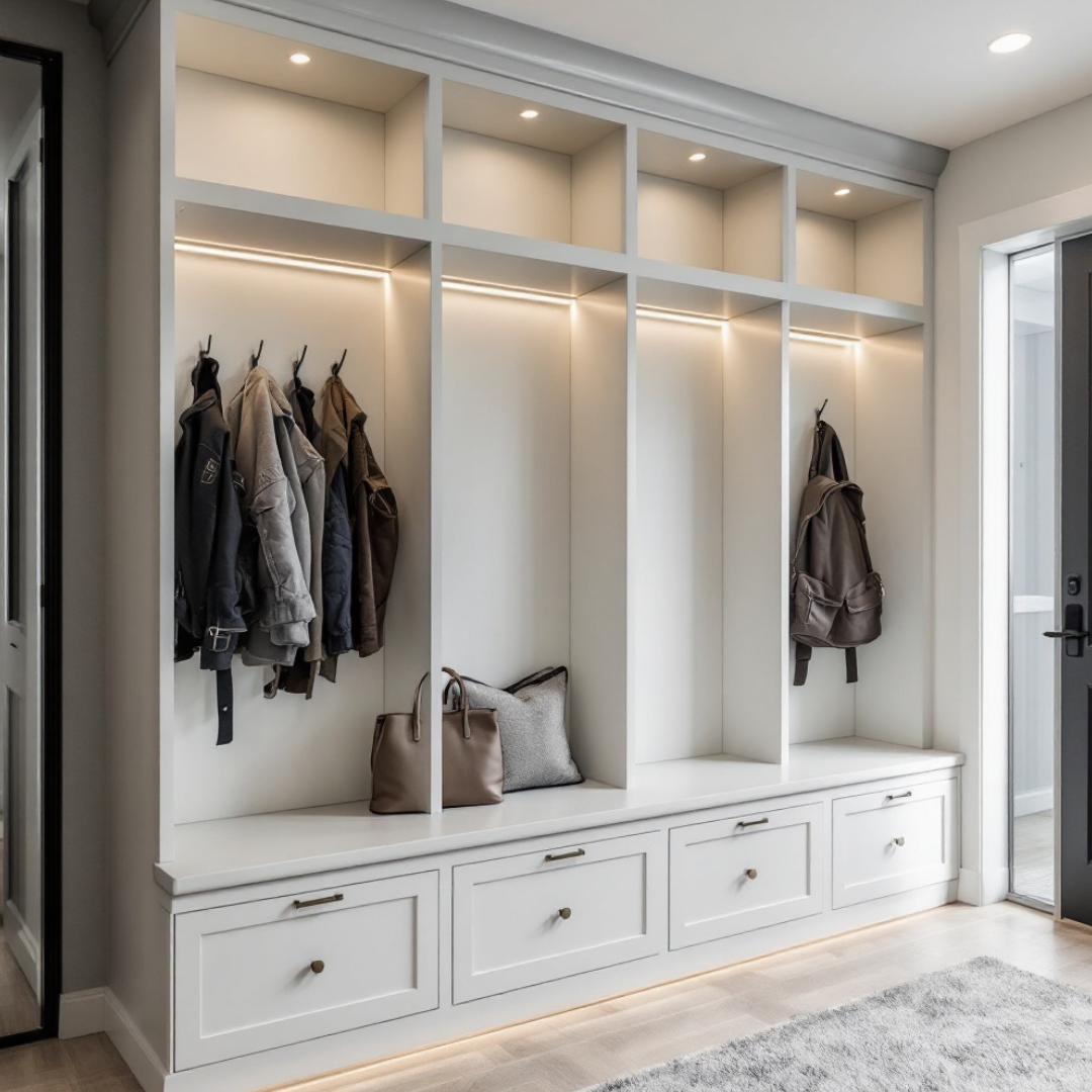 Profil Banda LED Aplicat Negru Dispersor Alb Mat 2M