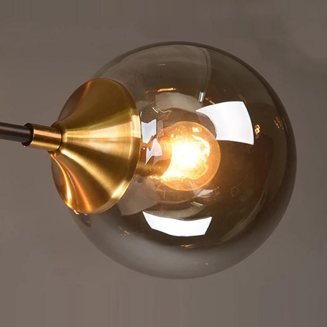 Lustra Aplicata Abajur Fumuriu DF1055-6