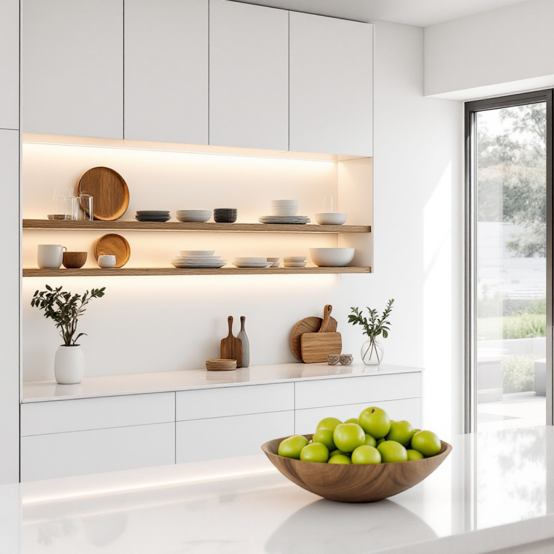 Profil Banda LED Incastrabil Negru cu Dispersor Alb Mat 2M