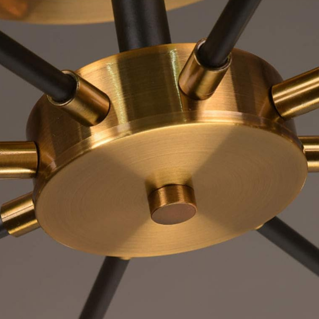 Lustra Aplicata Abajur Fumuriu DF1055-3