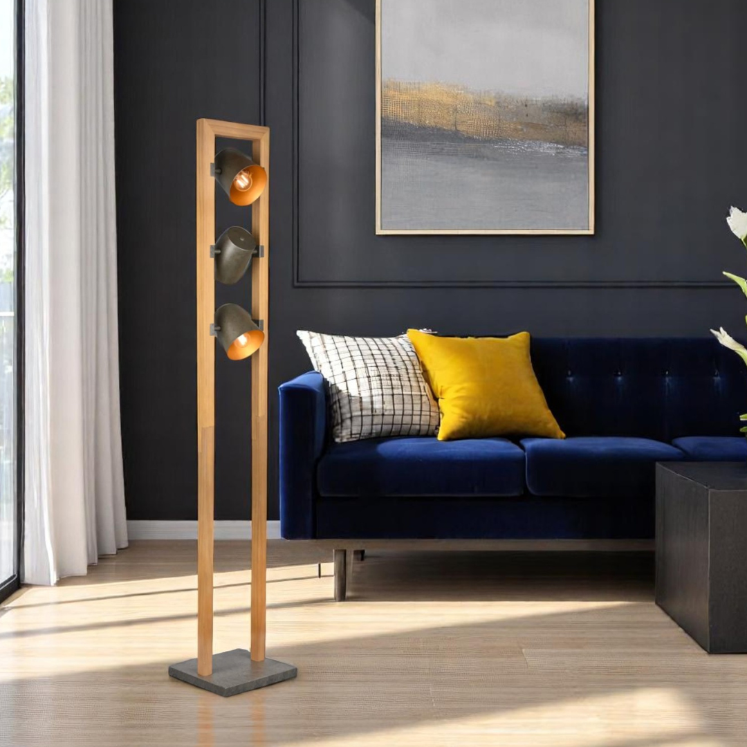 Lampadar BELL 150cm Lemn Design