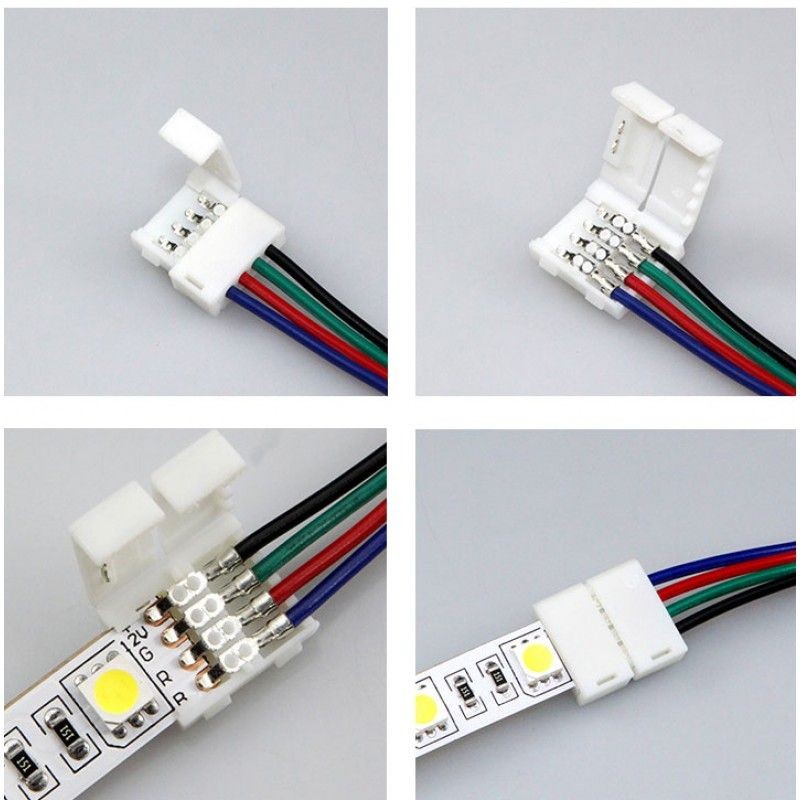 Conector Alimentare 4 Fire RGB 12V