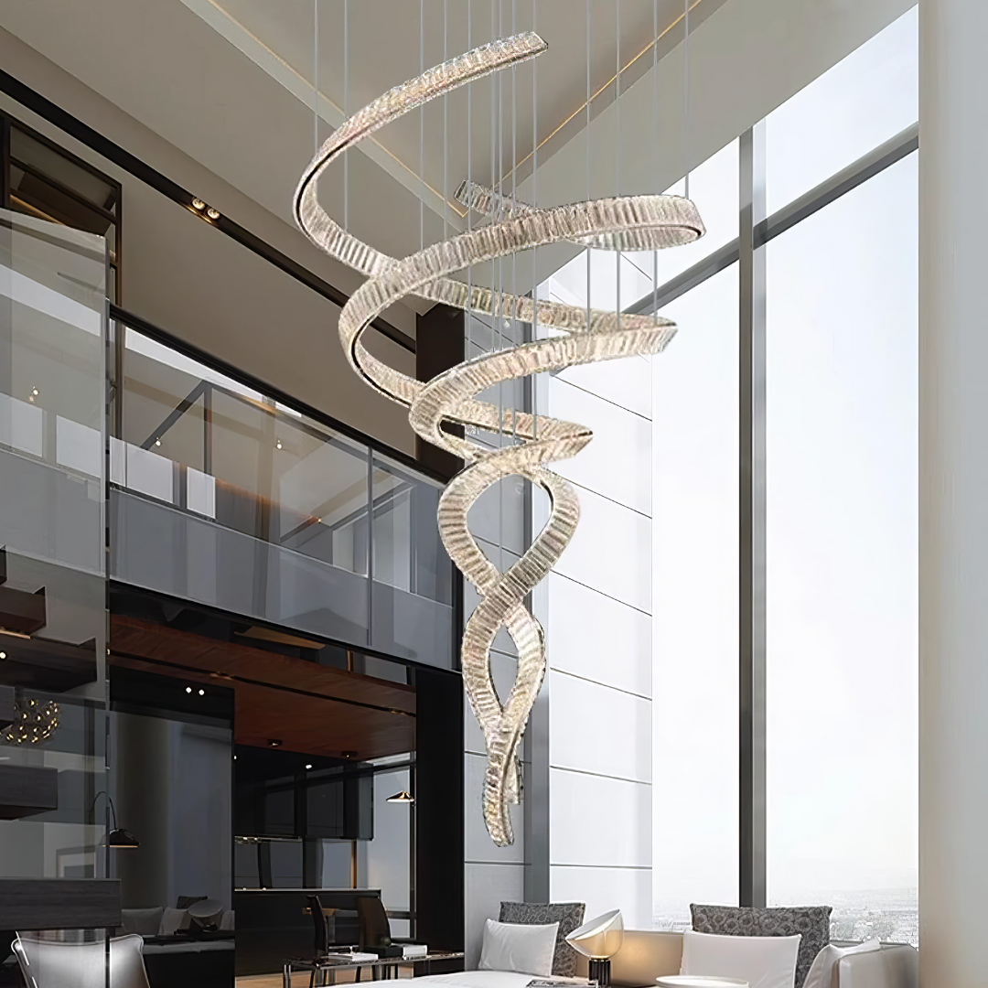 Lustra Suspendata Cristal Miravon ARGINTIE / SUSPENDATE Lighting Fixtures