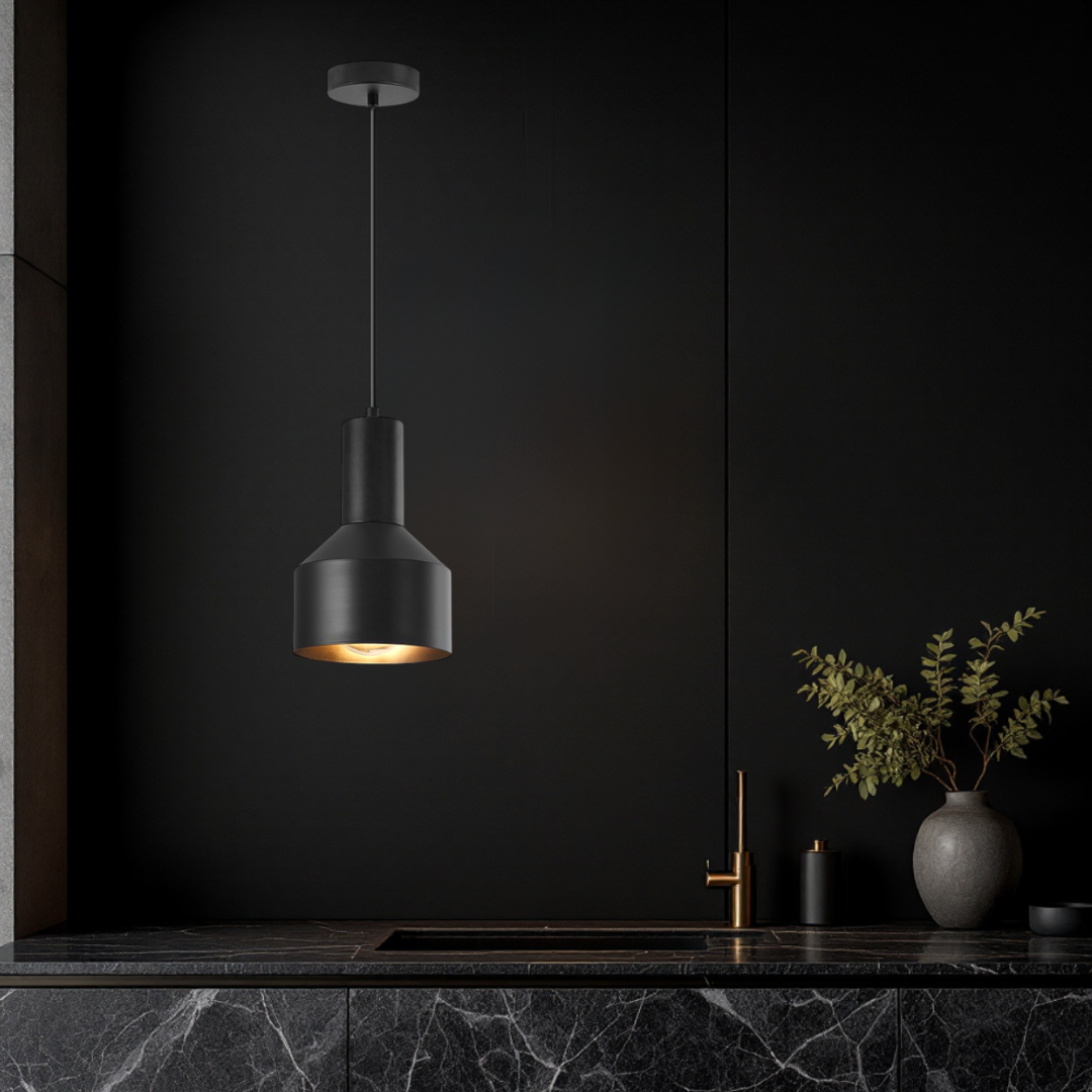 Pendul Modern 1xE27 Arcane Black