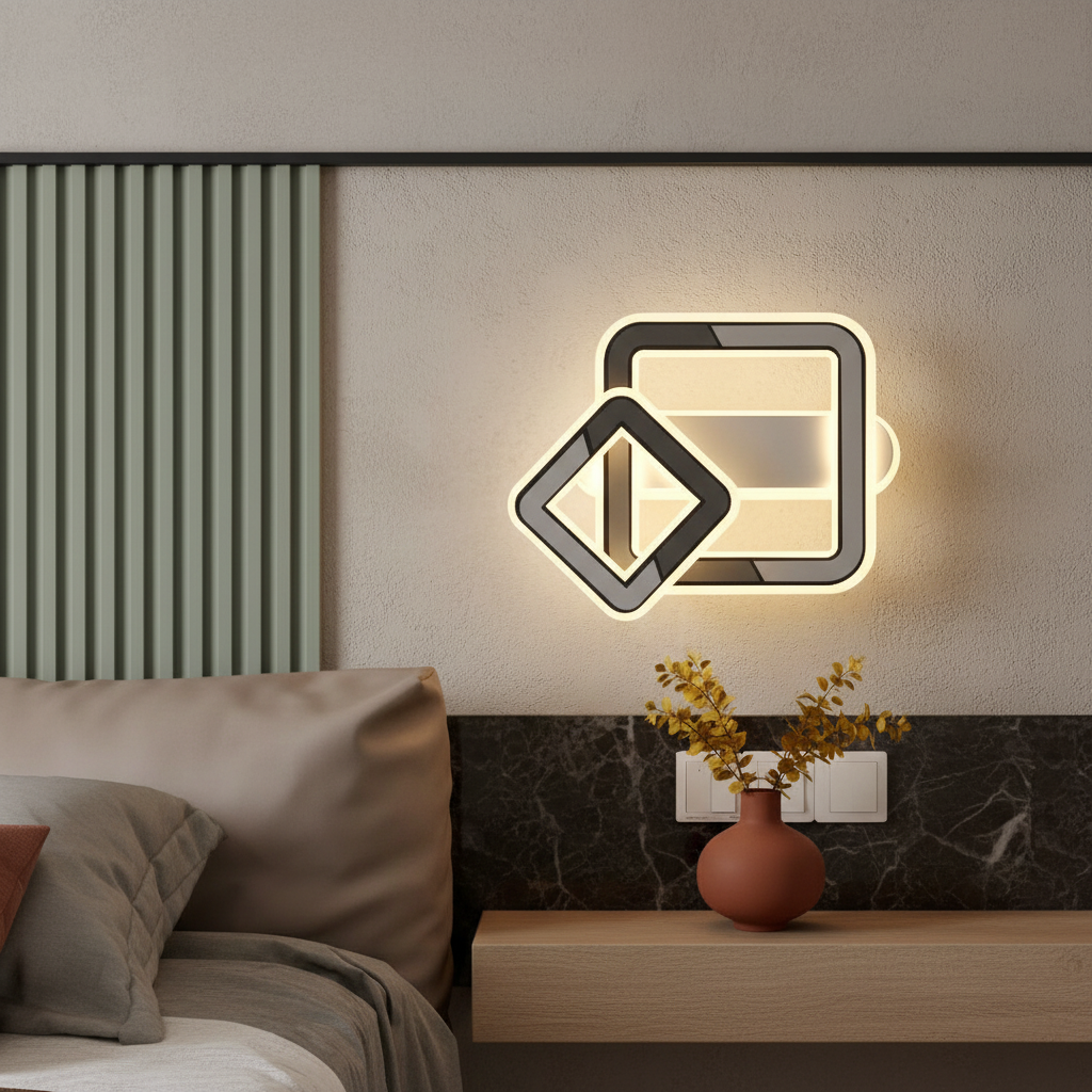 Aplica LED Square VELTRIS Alba Echivalent 300W