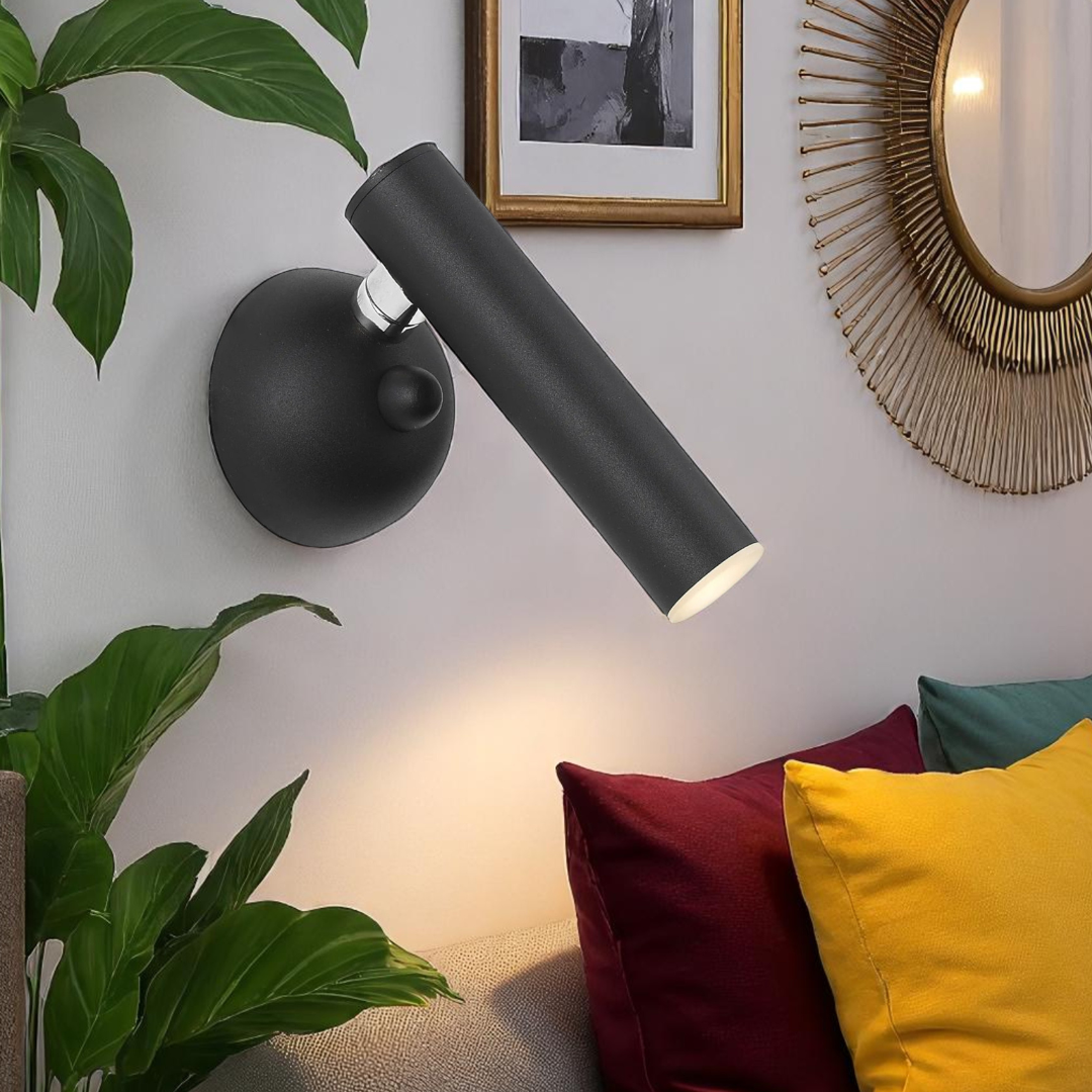 Spot LED 5W Negru Aplicat Mobil Kinkiet LOYA