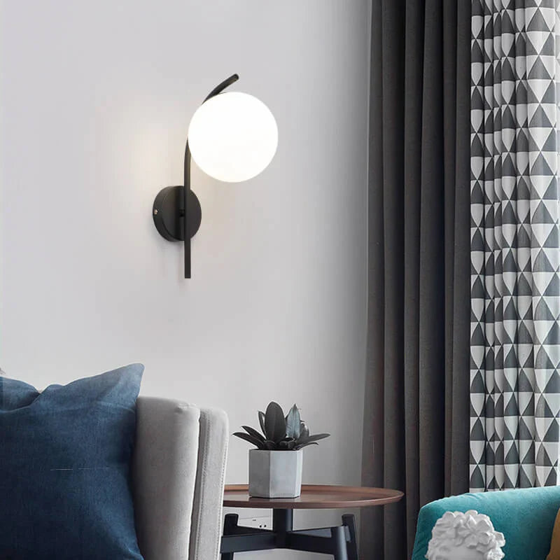 Aplica Abajur Mat Mattias Black