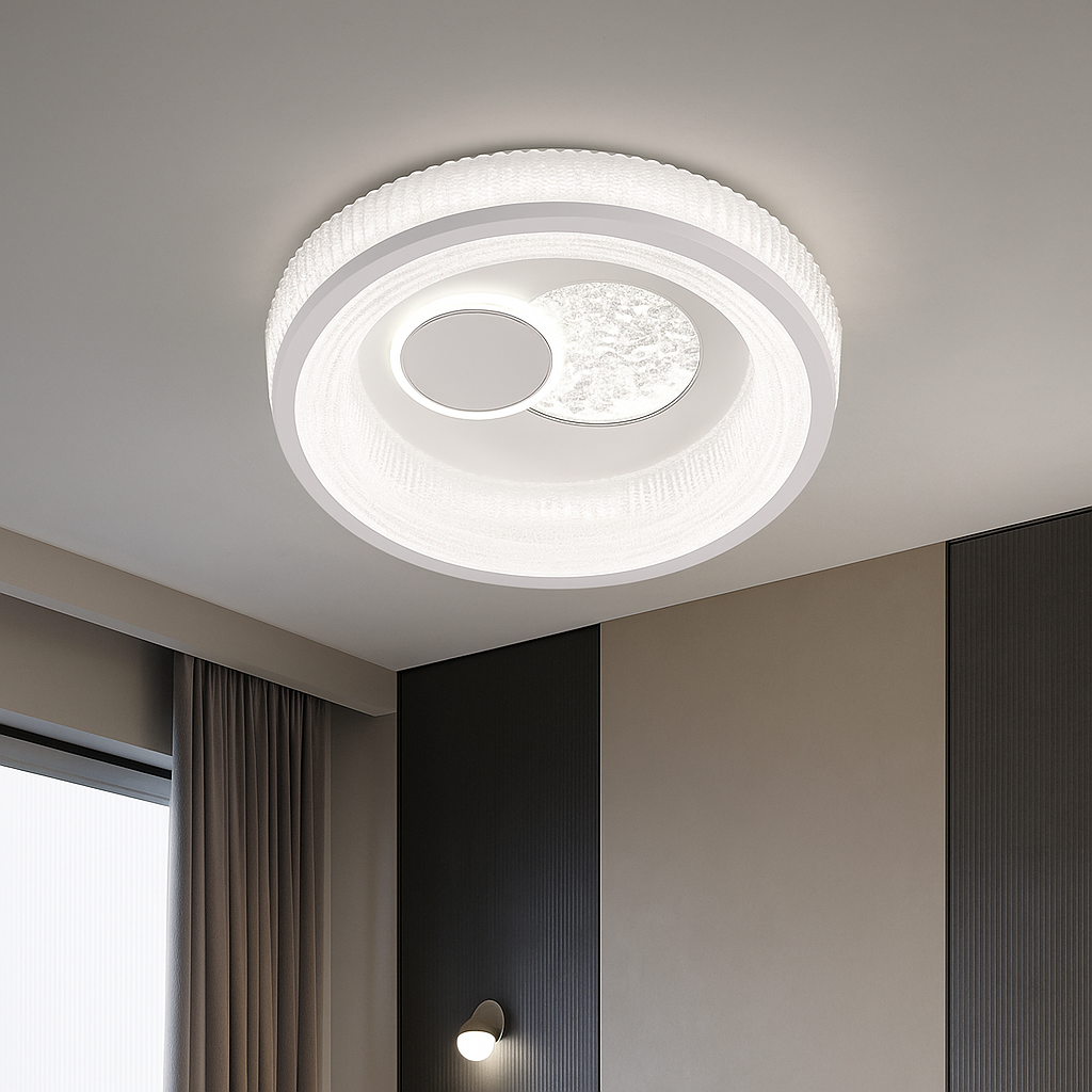 Lustra LED Koko ROUND White Echivalent 340W 