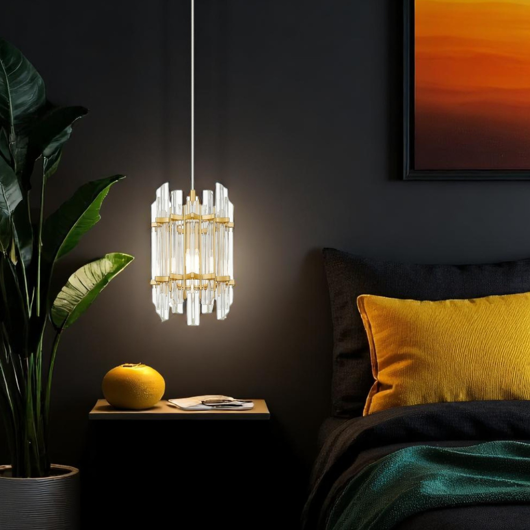 Pendul Cristal Luxury ALEXANDRIA Gold