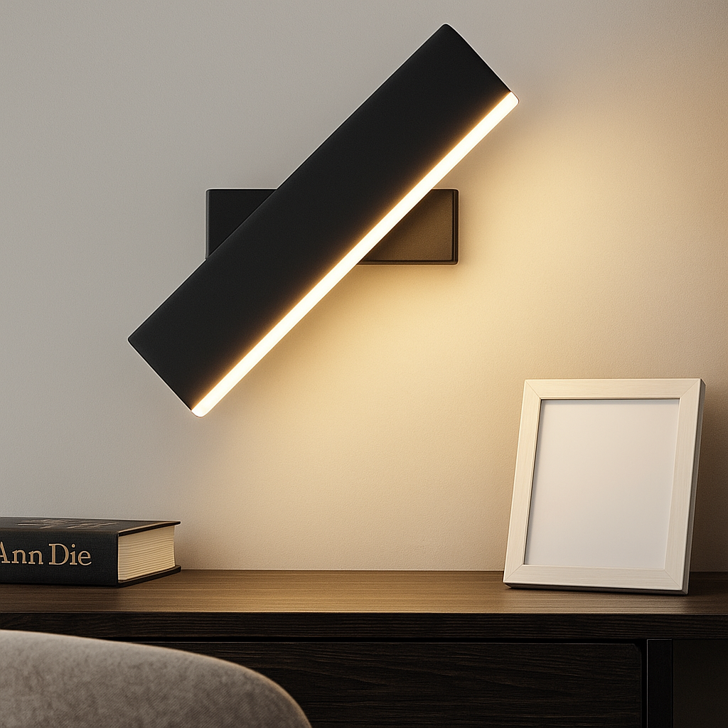 Aplica LED 4W Zuvy Neagra Echivalent 40W