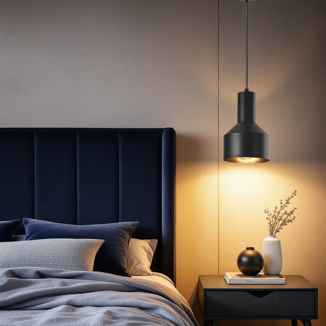 Pendul Modern 1xE27 Arcane Black