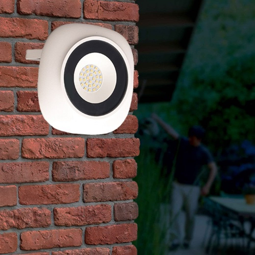 Proiector LED 20W IRIS Rotund Alb