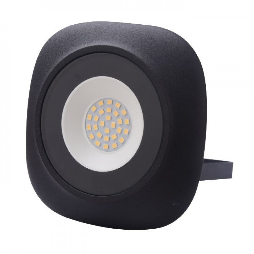 Proiector LED 20W IRIS Rotund Negru