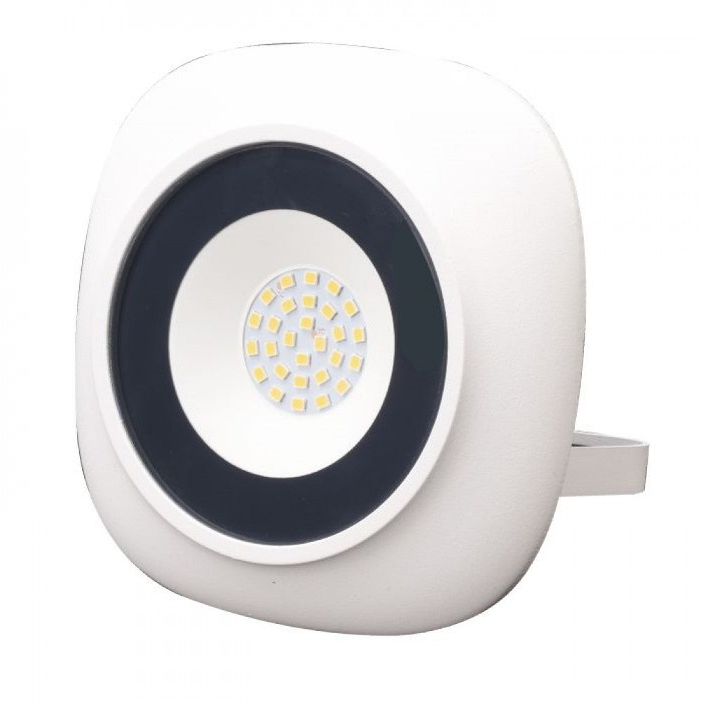 Proiector LED 20W IRIS Rotund Alb