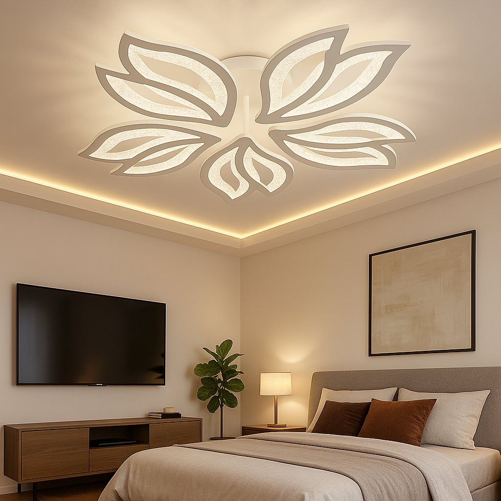 Lustra LED Anemone Bubbles Echivalent 500W Telecomanda