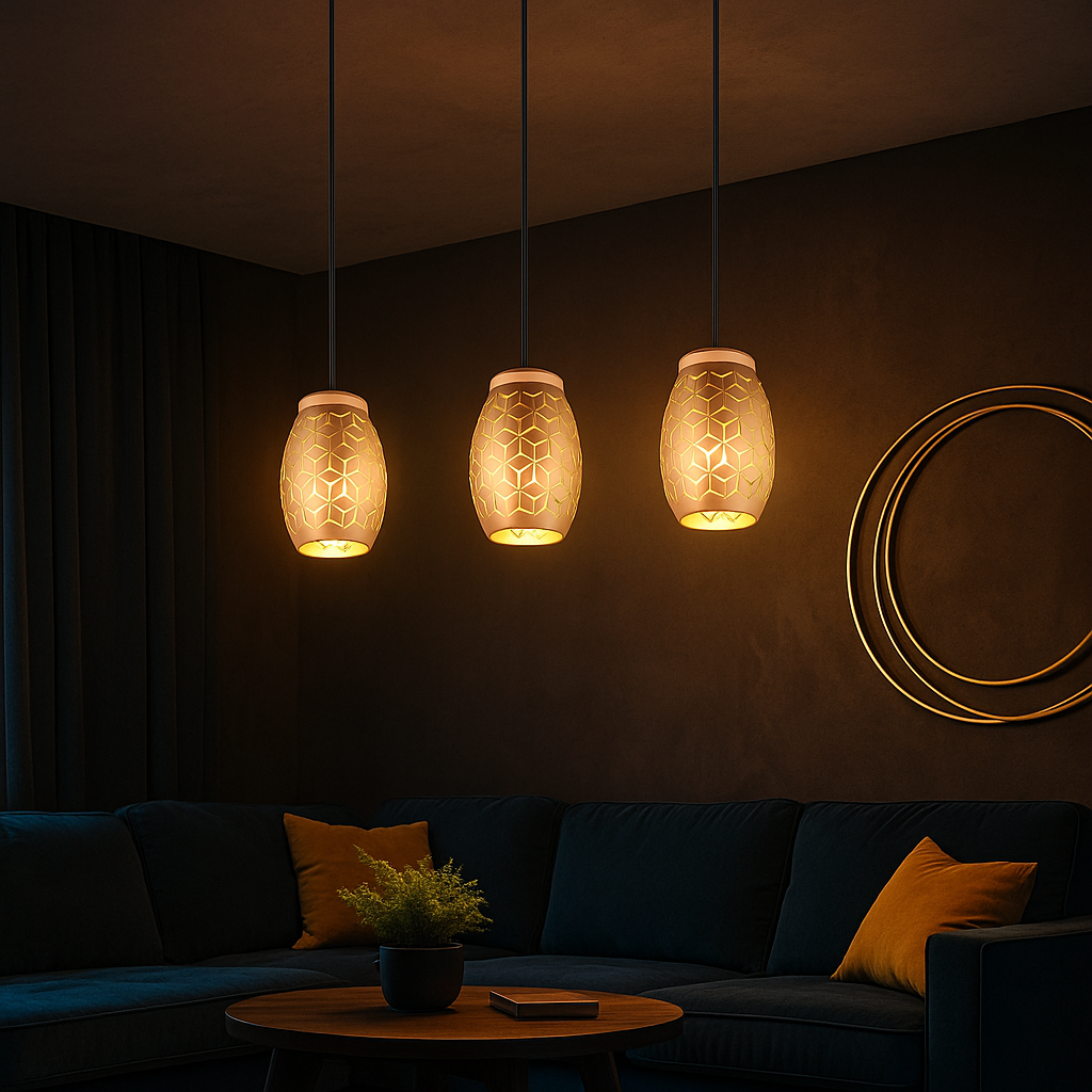 Lustra Suspendata 3xE27 Bidar