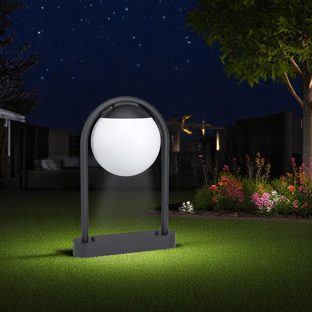 Stalp Ornamental de Gradina LED 28W PRATA VECCHIA 45CM 98732