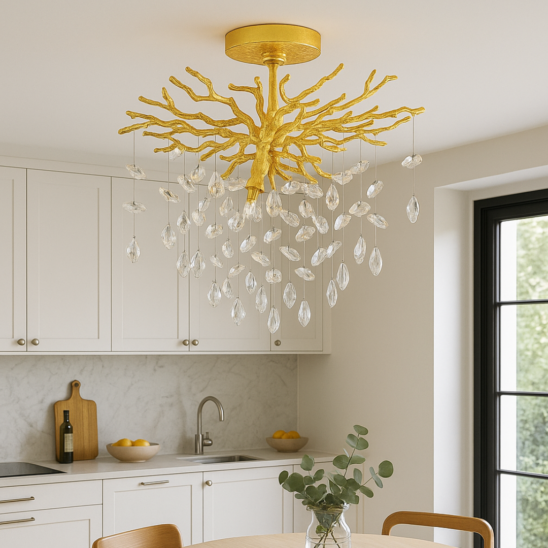 Candelabru Cristal Luxury Gold CINDY