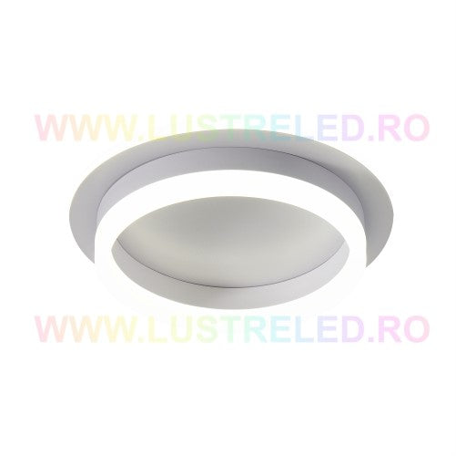 Lustra LED 50W RING Alb Echivalent 200W