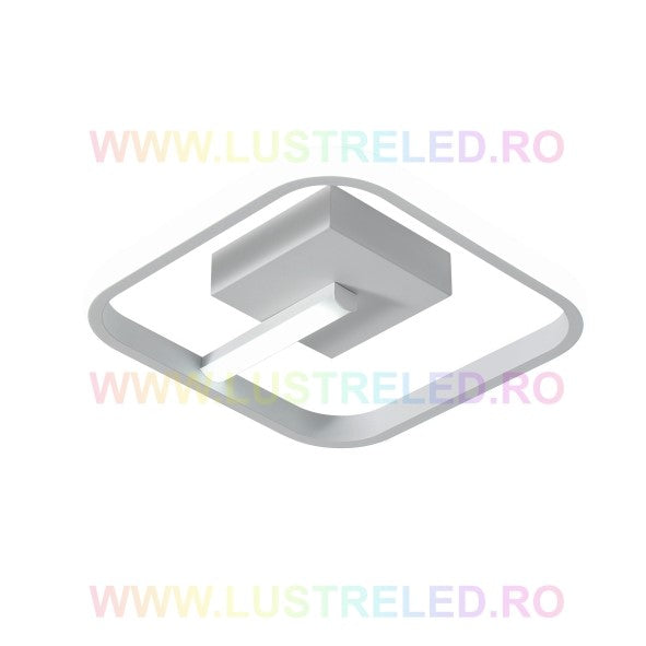 Lustra LED 36W VENUS SQUARE Alb Echivalent 150W
