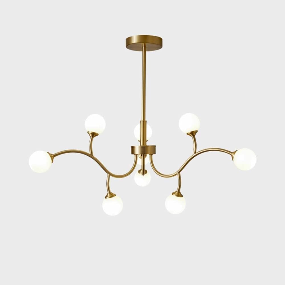 Lustra Nordic Style Abajur MAT Golden Beans 66108-9