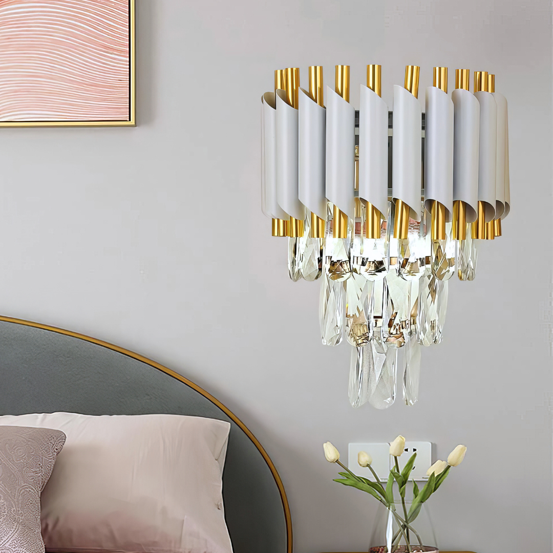 Aplica Perete Cristal WHITE PANTHER