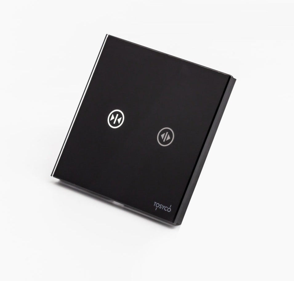 Intrerupator draperie cu touch din sticla