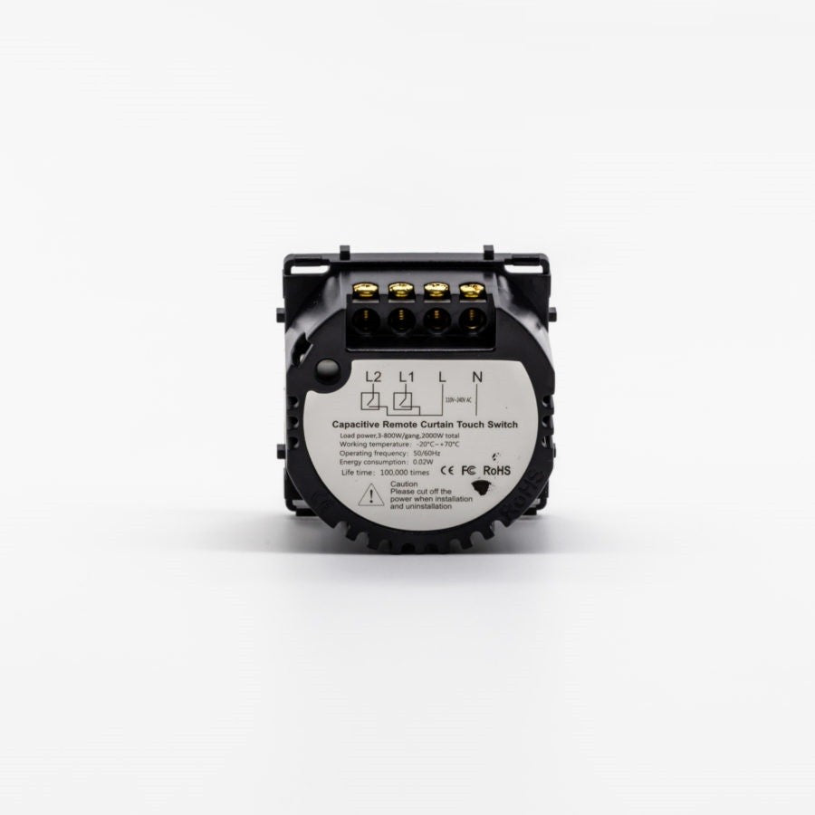 Intrerupator draperie cu touch din sticla