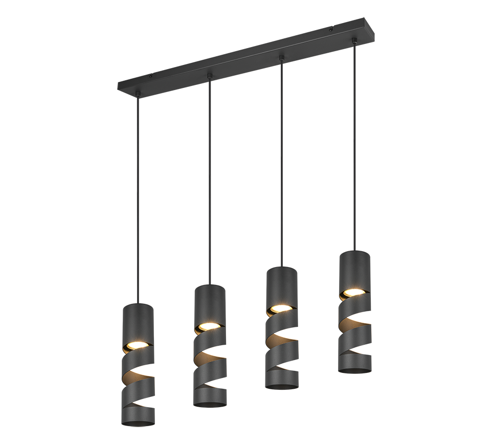 Lustra STREAM Black 4XGU10